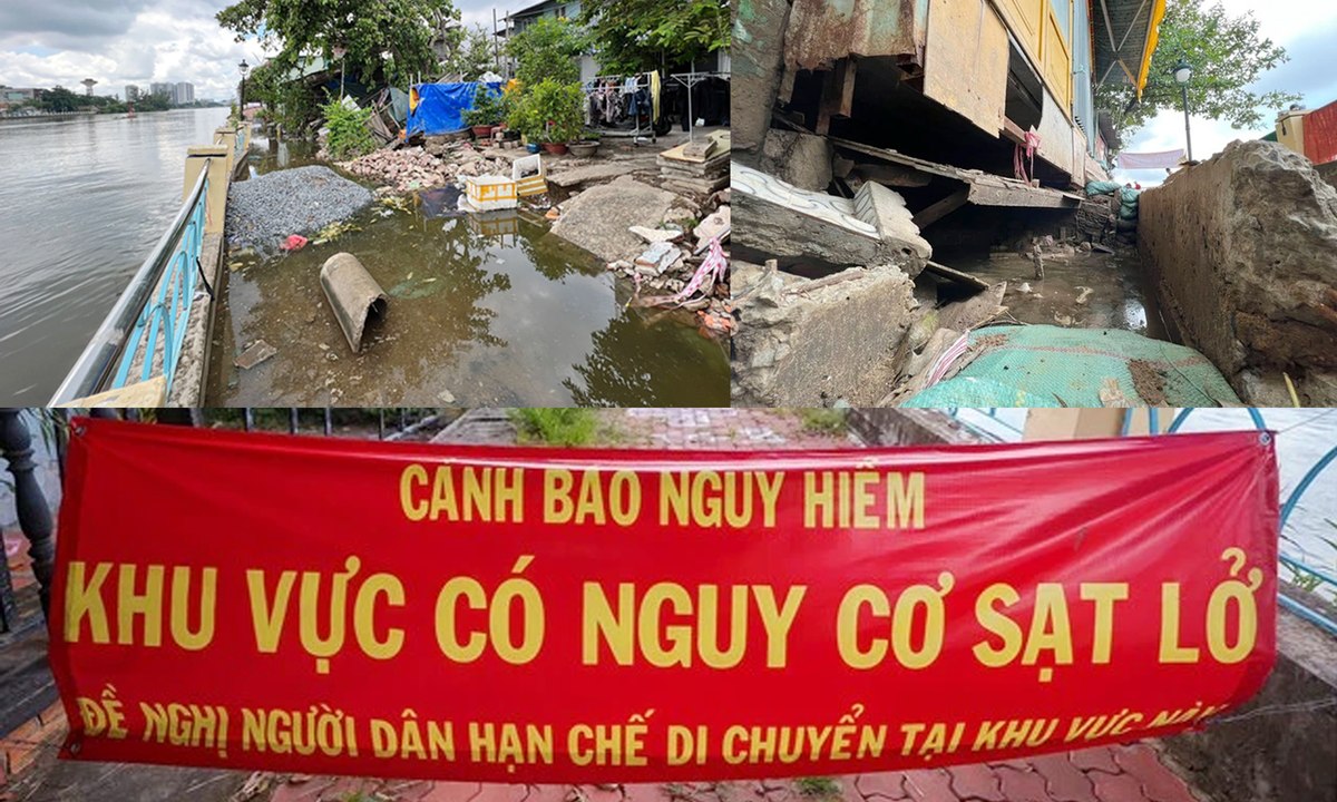 TPHCM chỉ đạo khẩn đảm bảo an toàn tại kè Thanh Đa