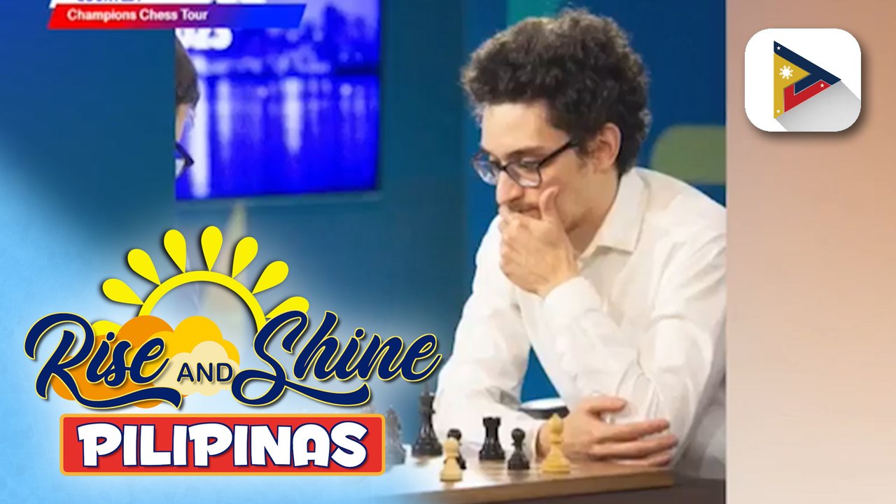 Fil-Am chess master Wesley So, tinalo si Carlsen sa 5th round ng Champions Chess Tour finals