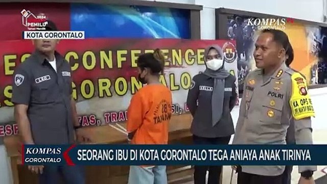 Seorang Ibu di Kota Gorontalo Tega Aniaya Anak Tirinya Hingga Lebam