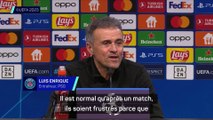 Luis Enrique et la frustration de Mbappé