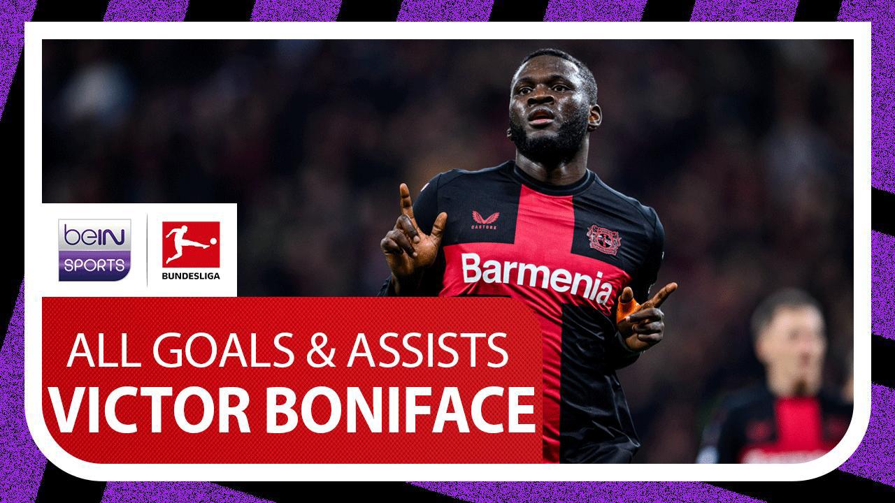 Victor Boniface | All Bundesliga Goals and Assists so far in 23/24