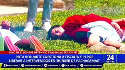 Dina Boluarte tras liberación de detenidos en búnker de Pachacámac: “Perturban el esfuerzo de la policía”