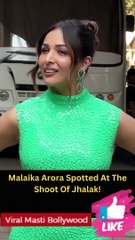 Malaika Arora Spotted At The Shoot Of Jhalak!