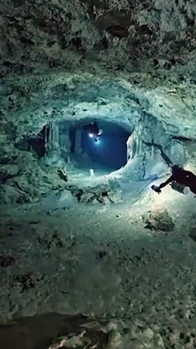 Underwater Cave-Mexico