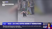 Gaza: les inondations aggravent la situation des déplacés palestiniens