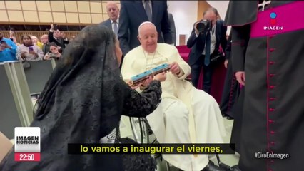 Papa Francisco "bendice" el Tren Maya a dos días de su inauguración