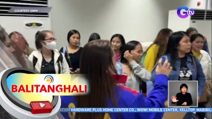18 OFW mula Lebanon, balik-bansa na | BT