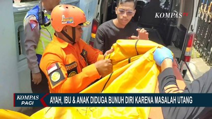 Olah TKP dan Otopsi Ayah, Ibu, dan Anak  yang Diduga Bunuh Diri Karena Utang di Malang
