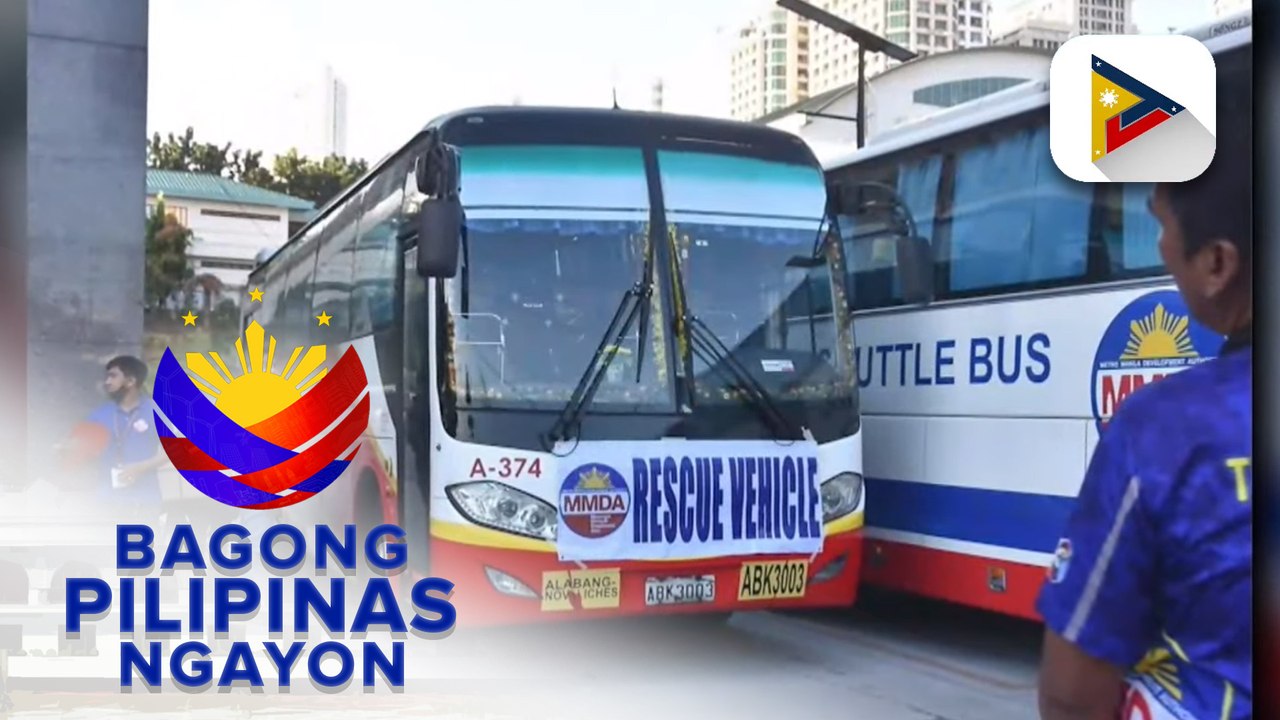 Nasa mahigit 600 rescue vehicles, inihanda ng pamahalaan para sa mga commuter na maaapektuhan ng tigil-pasada ng grupong Piston