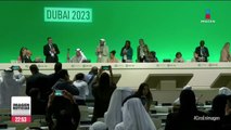 Concluye COP 28 con acuerdo sobre combustibles fósiles