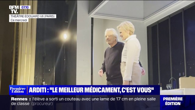 Vous êtes le meilleur des médicaments au monde : Pierre Arditi fait son retour sur scène après un nouveau malaise