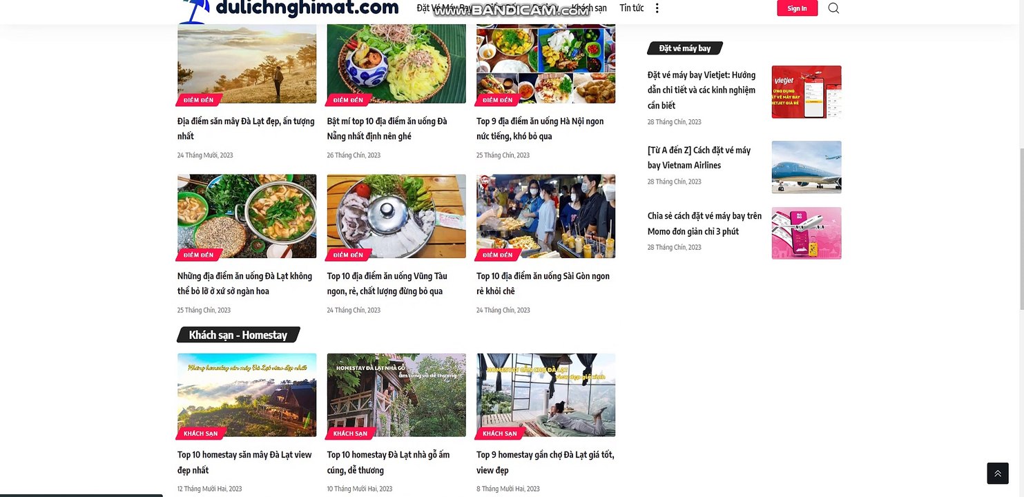 Du Lịch Nghỉ Mát - Địa Điểm Nghỉ Dưỡng Đẹp & Nổi Tiếng