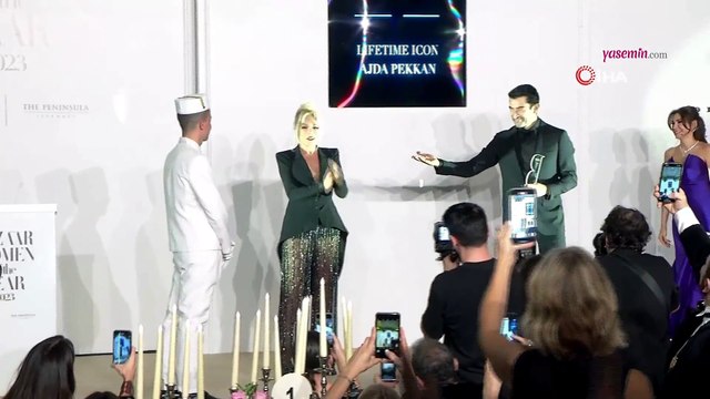 Ödül konuşmasında Gazze'deki katliama değinen Ajda Pekkan büyük alkış topladı! Kalbim Gazze için atıyor