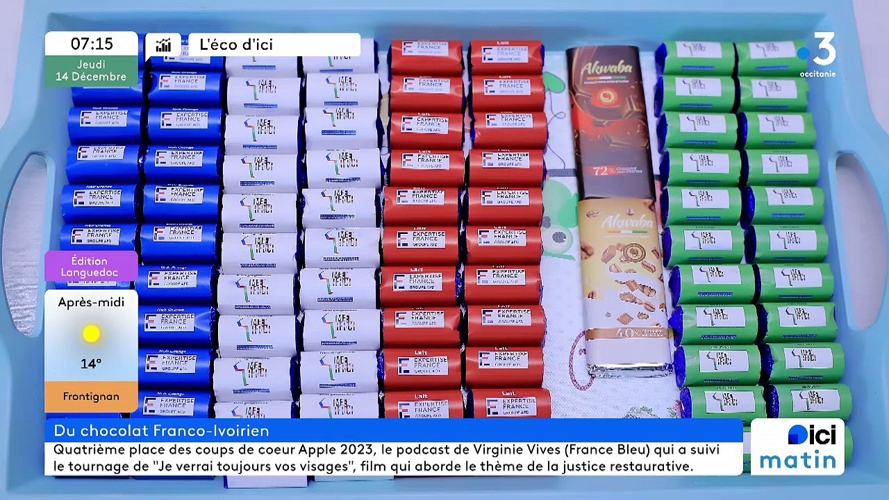 Marie-Laure N'Dey, co-fondatrice de la Chocolaterie du Bélier, une chocolaterie montpelliéraine équitable