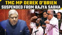 Improper Conduct in Rajya Sabha: TMC MP Derek O’Brien Suspended for Entire Winter Session | Oneindia