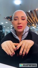 أسما شريف منير تحلق شعرها مجدداً وتكشف السبب