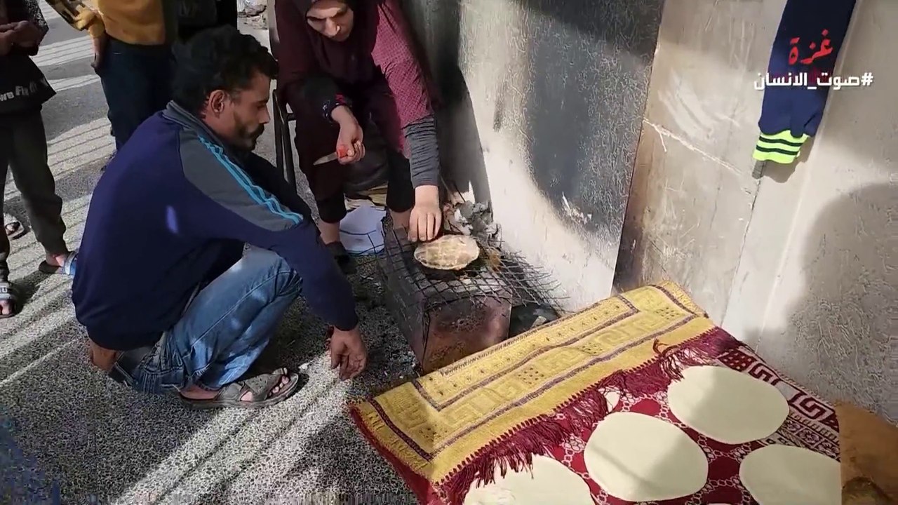 #العربية تنقل معاناة سكان غزة عبر وسم #غزة_صوت_الإنسان #غزة  #فلسطين