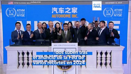 Récord en la bolsa de Nueva York después de que la FED señalara que bajará los tipos de interés