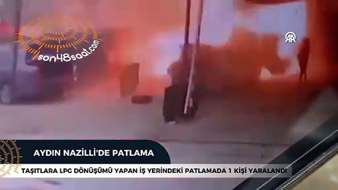 Nazilli'de patlama