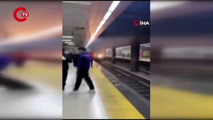 Ankara metrosunda intihar girişimi 17 yaşındaki çocuk ağır yaralandı!