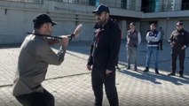 Erzurum'da polis ve bekçilere cop kullanmanın incelikleri öğretildi
