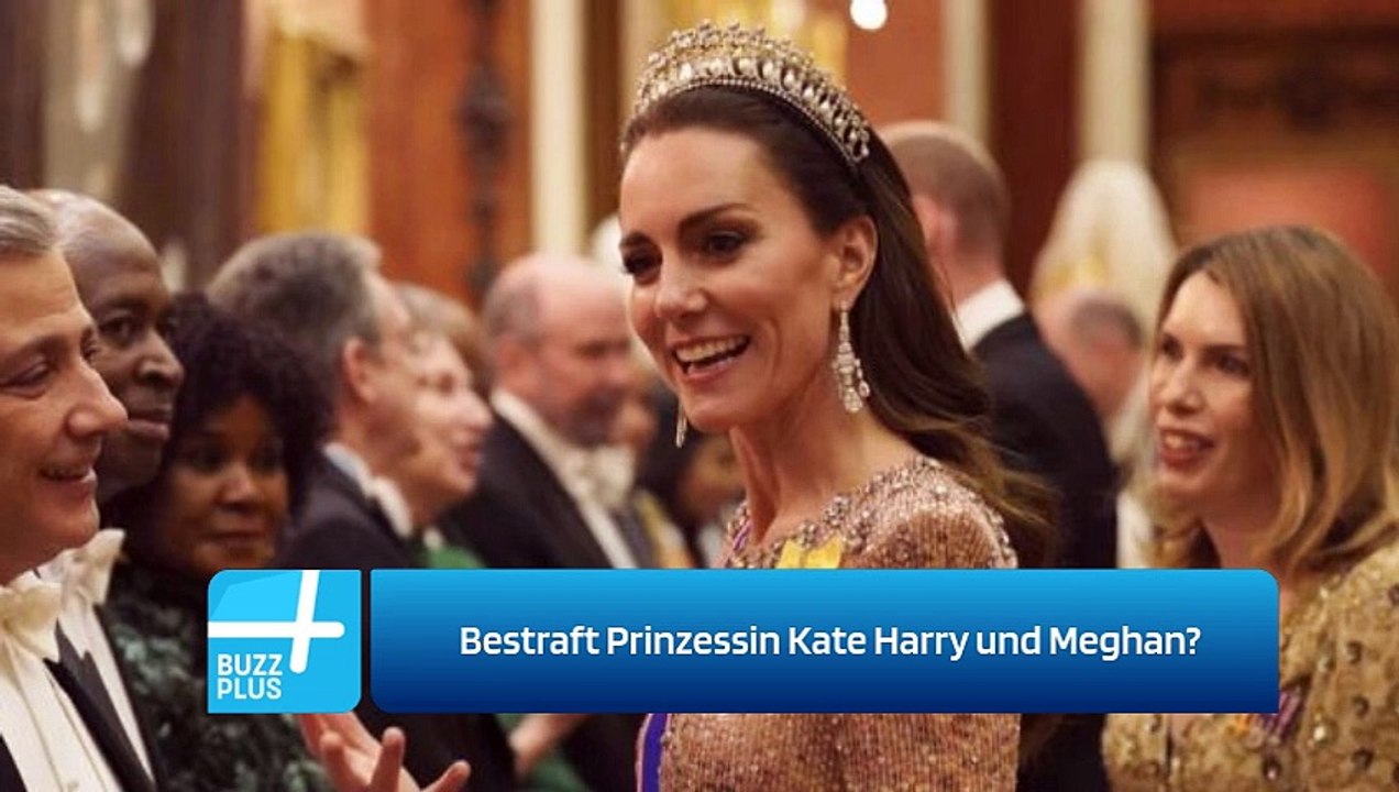 Bestraft Prinzessin Kate Harry und Meghan?