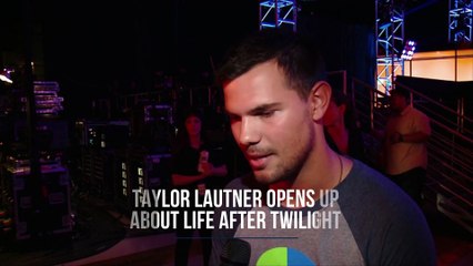 Taylor Lautner opens up about life after Twilight