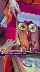 Shraddhavans welcome Paduka of Sadguru Aniruddha Bapu with great devotion and faith amid jubilation