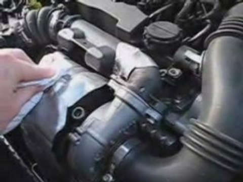 Vibration pare flamme turbo 206 1.6 HDi 110