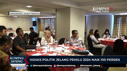 Hoaks Politik Jelang Pemilu 2024 Naik 100 Persen