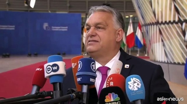 Orban: Ue non ? in posizione di aprire trattativa adesione con Kiev