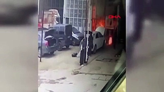 LPG dönüşüm merkezinde patlama