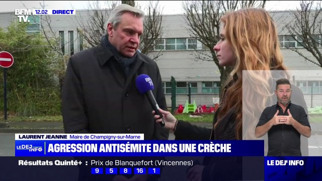 Les patrouilles avaient été renforcées : le maire de Champigny-sur-Marne s'exprime après l'agression antisémite visant la directrice d'une crèche de la ville