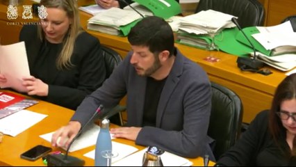 El diputat de Compromís Carlos Esteve respon al ridícul d'una diputada de Vox
