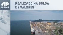 Leilão de terminais portuários arrecada R$ 2,6 mihões