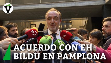 UPN acusa de "traidores" y "trileros" a PSN por su acuerdo con EH Bildu en Pamplona