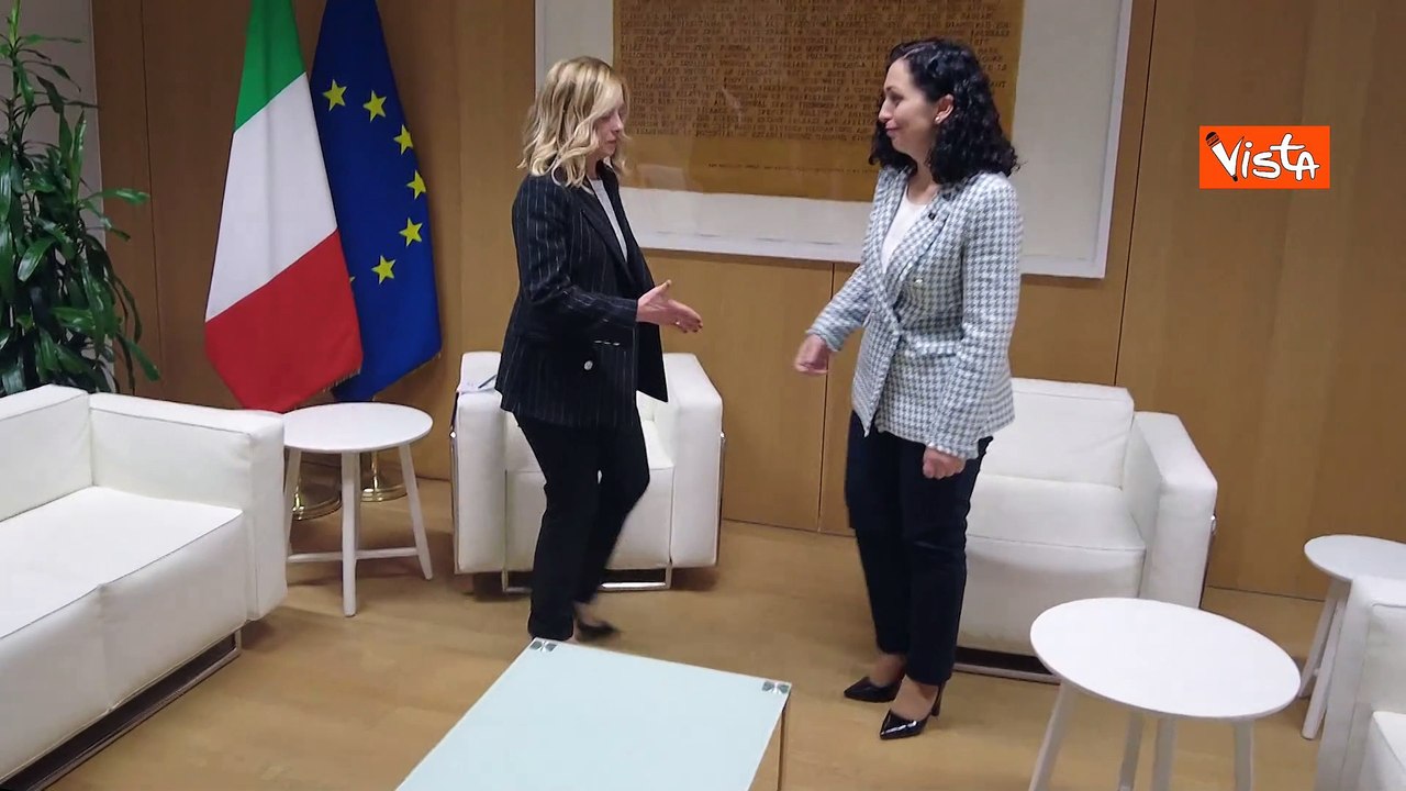 Consiglio Ue, Meloni vede Orban per scambio di vedute prima del vertice