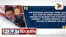 Bahay ni LTFRB Chair Guadiz, pinasok ng mga armadong lalaki