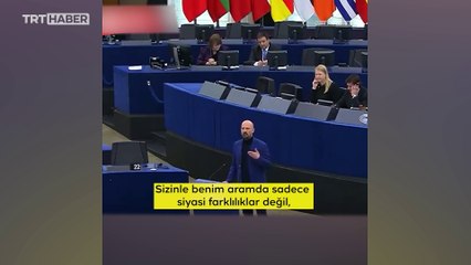 Avrupa Parlamentosunun Belçikalı üyesinin "Gazze" konuşması viral oldu