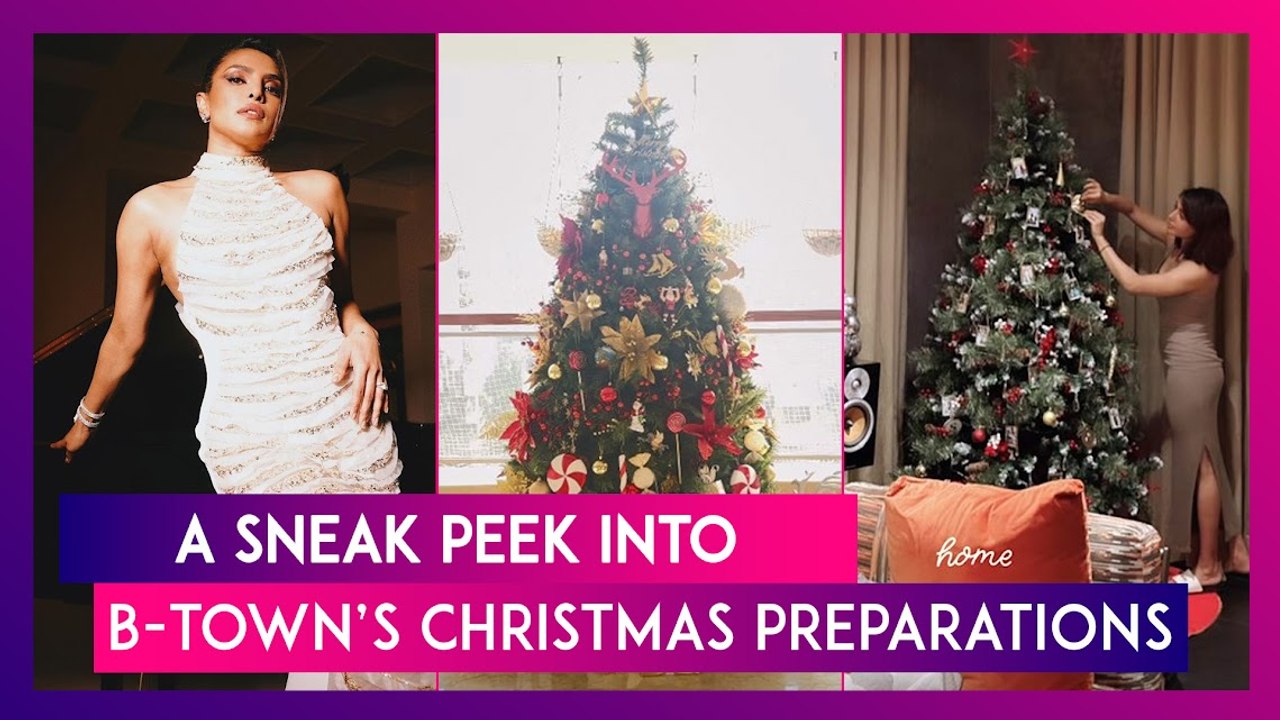 A Glimpse into Bollywood Celeb’s Christmas Preparations