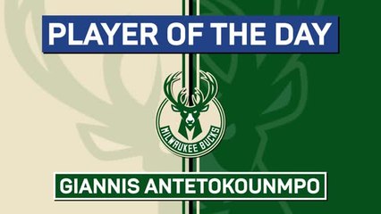 Télécharger la video: NBA Player of the Day - Giannis Antetokounmpo