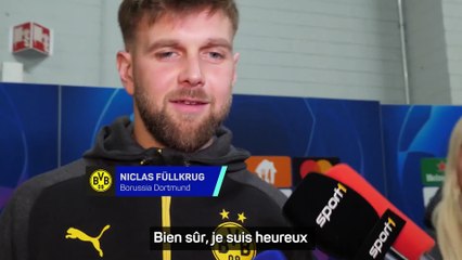 Füllkrug : "Heureux de notre performance contre le PSG"