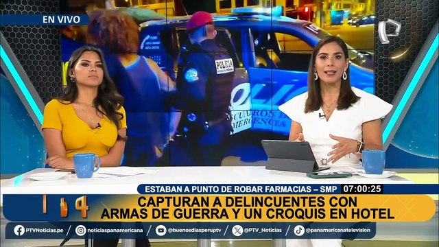 SMP: intervienen a dos extranjeros con armas de guerra dentro de un hotel