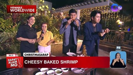 Chef Ylyt, ipinatikim ang kanyang Shrimp stuffed with Keso de Bola!  | Dapat Alam Mo!