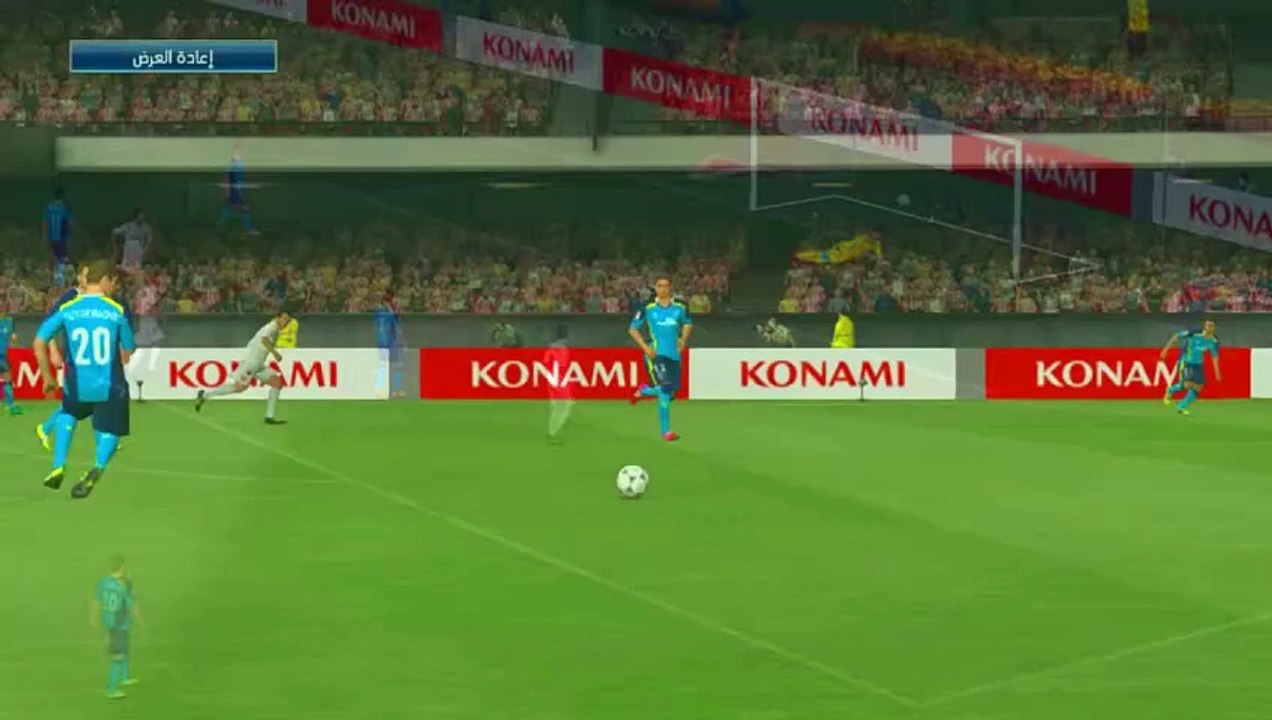 Quick and great goal with one touch  - PES