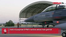 Irak'ın kuzeyinde 5 PKK'lı terörist etkisiz hale getirildi