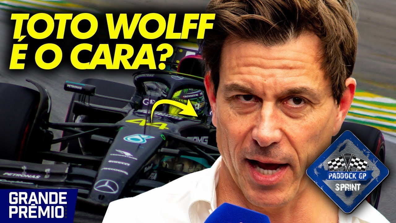 TOTO WOLFF: o CARA que vai tirar a MERCEDES do buraco da F1? | Paddock Sprint