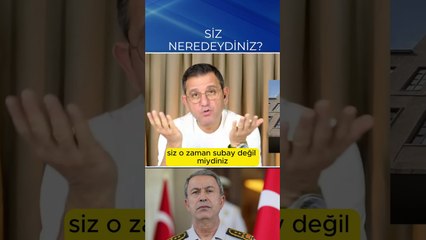 FETÖ ORADAYKEN SİZ SUBAY DEĞİL MİYDİNİZ? SHORTS
