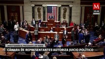Cámara Baja de EU autoriza juicio político contra presidente; buscan destituir a Biden
