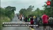 Caravana migrante llega a Papaloapan, más de 2 mil migrantes entre Oaxaca y Veracruz